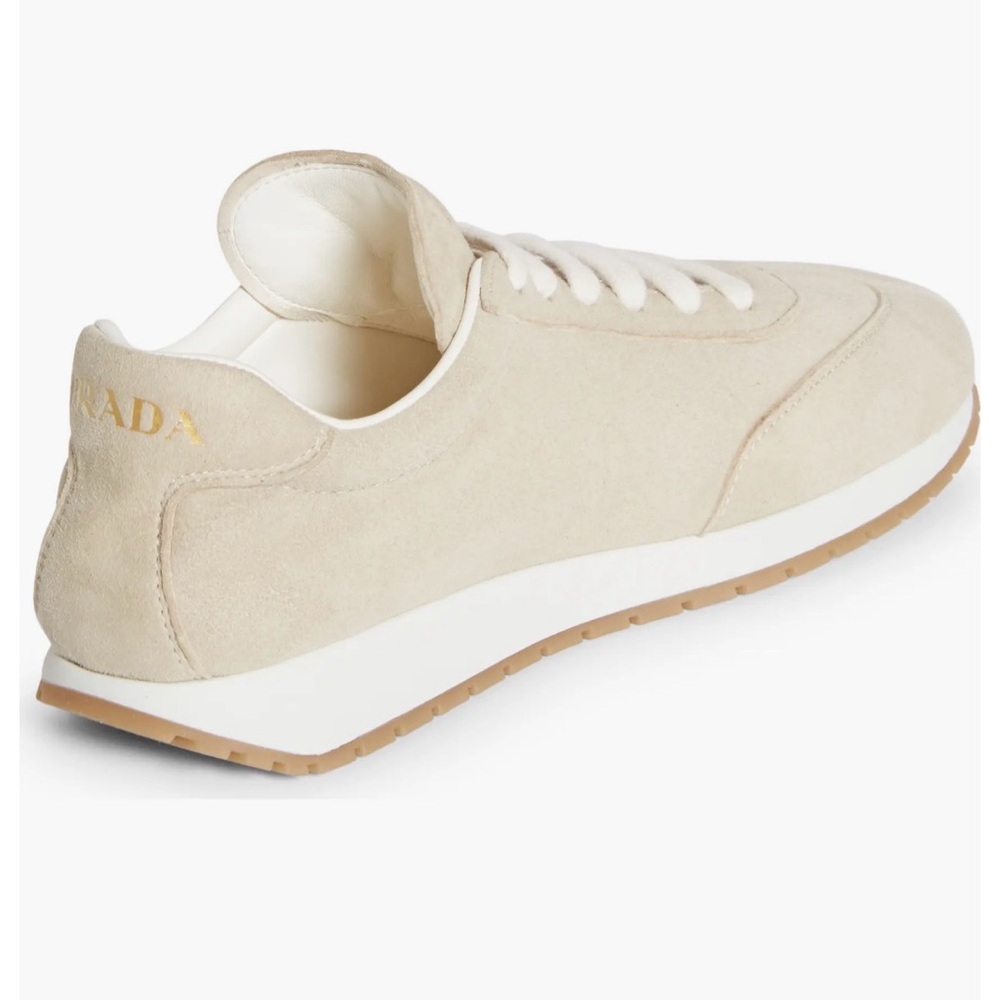 Prada Pomice Camoscio Suede Sneakers - EU 37 / US 7 - Picture 8 of 11